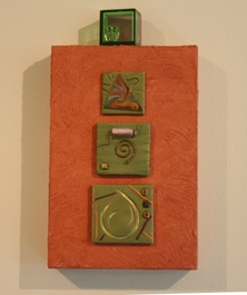 Polymer clay tiles